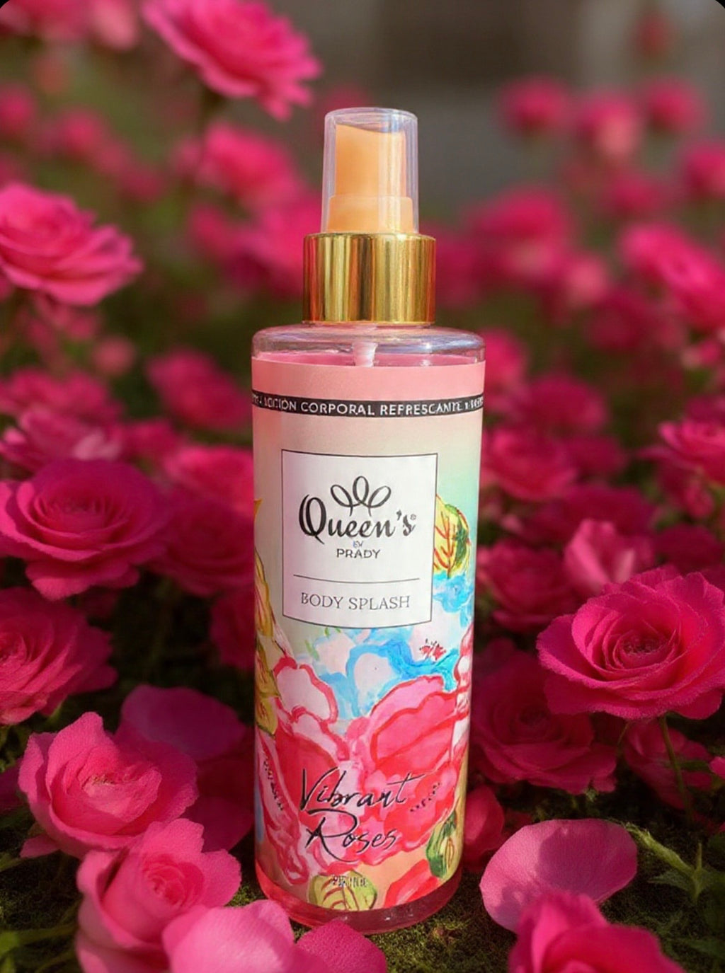 Brume vibrant roses